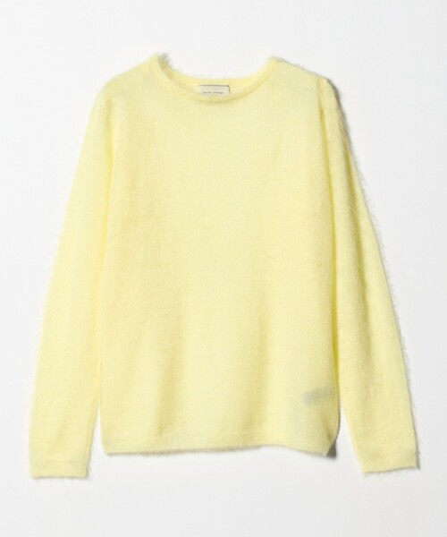 UNITED ARROWS（ユナイテッドアローズ）の「モヘヤ クルーネック ニット（ニット/セーター・レディース・ダークグレー/クリーム・FREE）」の11枚目の写真