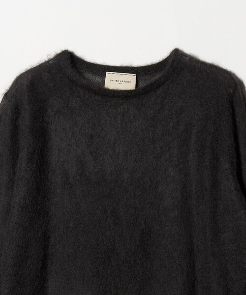 モヘヤクルーネックニット セール】モヘヤ クルーネック ニット（ニット/セーター）｜UNITED