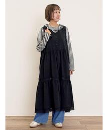 未使用　サマンサモスモス　ノースリーブワンピースとトップス2点セット　ギンガムチェック　レディース　ナチュラル系　フリーサイズ SALE／64%OFFSamansa Mos2⁄◎前後着ノースリーブ