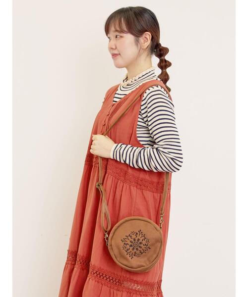 Samansa Mos2（サマンサ モスモス）の「【S/Mサイズ】レースティアードノースリーブワンピース（ワンピース・レディース・キナリ/レッド/ブラック・S/M）」の5枚目の写真