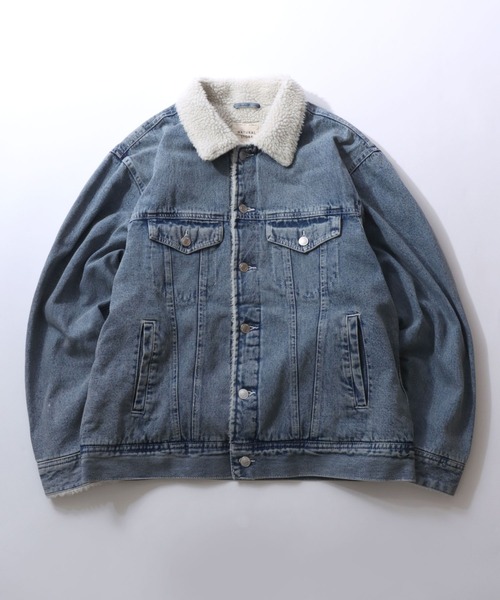 Boa Lining Denim Jacket/裏ボア デニムジャケット G-ジャン（デニム