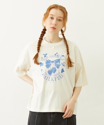 WATERCOLOR STRAWBERRY WIDE S/S TEE