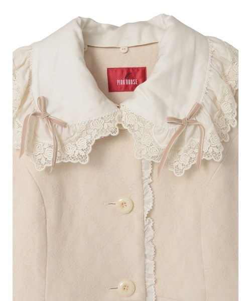 PINK HOUSE（ピンクハウス）の「ケミカルレース使いニードルパンチ