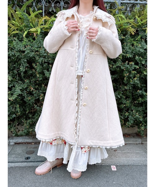 PINK HOUSE（ピンクハウス）の「ケミカルレース使いニードルパンチ