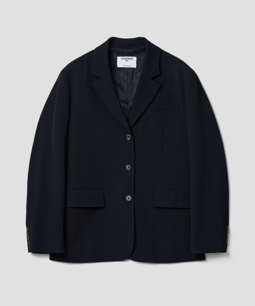 TTUDEMENT（トュードメント）の「SINGLE TAILORED JACKET_BLACK（テーラードジャケット・レディース・その他・SMALL/MEDIUM）」の2枚目の写真