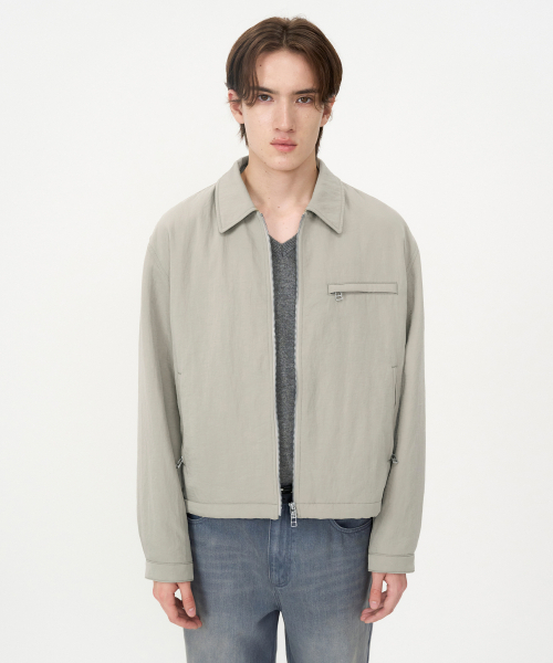 INSILENCE(インサイロンス)の「ヘビーナイロンブルゾン ベージュ(ブルゾン・レディース・その他・SMALL/MEDIUM/LARGE)」の1枚目の写真