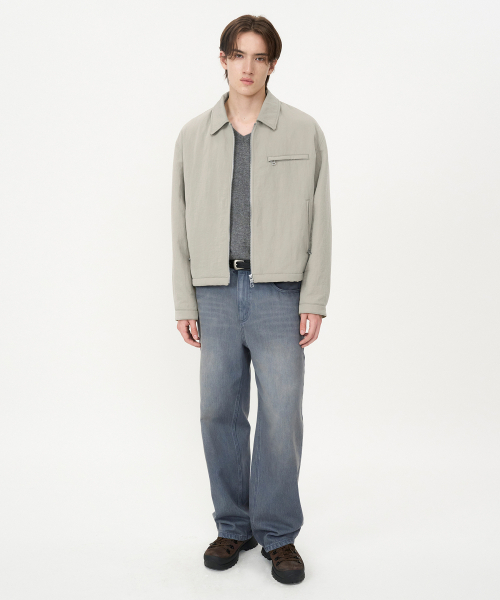 INSILENCE(インサイロンス)の「ヘビーナイロンブルゾン ベージュ(ブルゾン・レディース・その他・SMALL/MEDIUM/LARGE)」の7枚目の写真