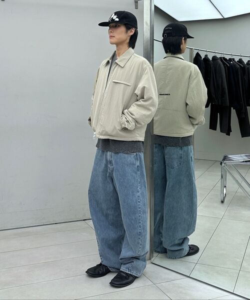 INSILENCE(インサイロンス)の「ヘビーナイロンブルゾン ベージュ(ブルゾン・レディース・その他・SMALL/MEDIUM/LARGE)」の2枚目の写真