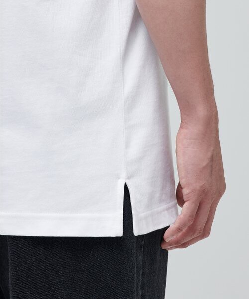 MUSINSA STANDARD（ムシンサスタンダード）の「レイヤードスリーブレストップ_通常丈 [ホワイト]（Tシャツ/カットソー・メンズ・その他・SMALL/MEDIUM/LARGE/X-SMALL/X-LARGE/XX-LARGE）」の2枚目の写真