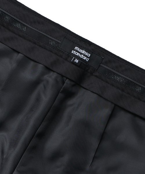 MUSINSA STANDARD WOMAN（ムシンサスタンダードウーマン）の「ウィメンズウールフランネルワイドスラックス[ブラック]（スラックス・レディース・その他・32/30/31/24/25/26/27/28/29）」の5枚目の写真