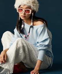 GEVS.（ジェイヴィス）の「ボートネックニットプルオーバー＜大きいサイズ有＞GEVS.（ニット/セーター）」