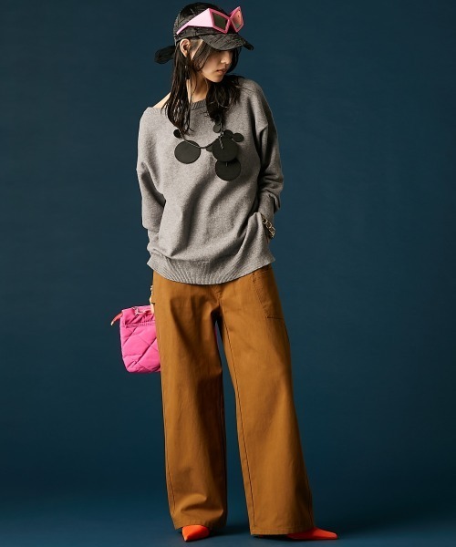 GEVS.(ジェイヴィス)の「ボートネックニットプルオーバー<大きいサイズ有>GEVS.(ニット/セーター・レディース・サックスブルー/グレー・5L/3L/LL/L/M/4L)」の20枚目の写真