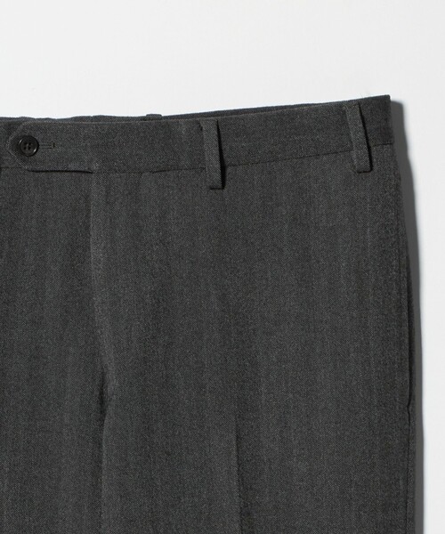 A DAY IN THE LIFE UNITED ARROWS(アデイインザライフユナイテッドアローズ)の「ヘリンボーン ミルド ノープリーツスラックス-セットアップ対応-<A DAY IN THE LIFE>(スラックス・メンズ・ダークグレー/ネイビー・S/XL/M/L)」の10枚目の写真