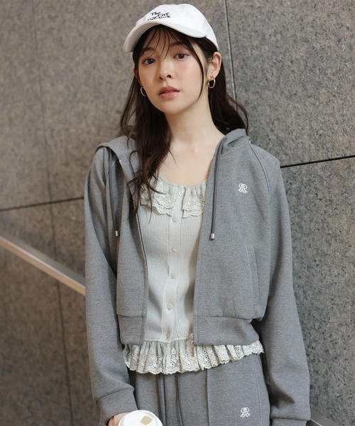 Rirandture(リランドチュール)の「カットワークレースフリルタンク(ニット/セーター・レディース・ホワイト/ライトブルー/ブラック・2)」の22枚目の写真