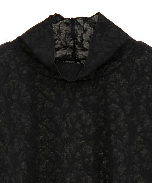 Green　Parks（グリーンパークス）の「レースハイネックプルオーバー（Tシャツ/カットソー・レディース・ブラック/カーキ/アイボリー・FREE）」の20枚目の写真