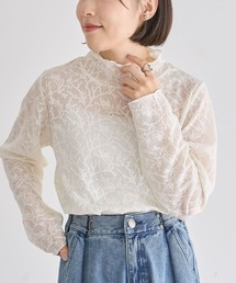 Green Parks | レースハイネックプルオーバー(Tシャツ/カットソー)