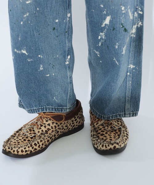 Lee（リー）の「【別注】Lee × maturely / リメイク ユーズド パンツ（デニムパンツ・レディース・インディゴブルー・ONE SIZE）」の12枚目の写真