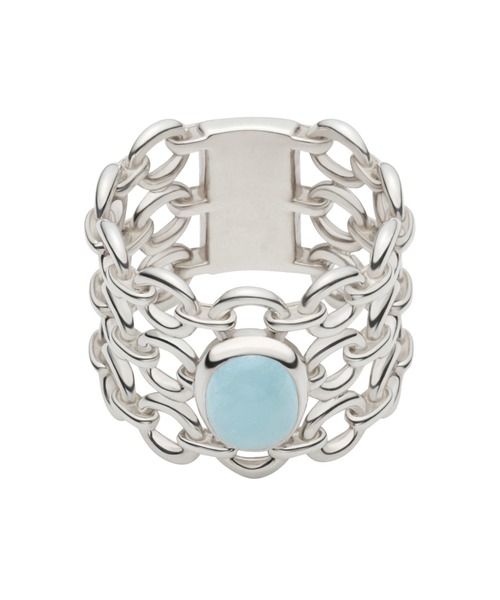 LAH（エルエーエイチ）の「アクアマリン リング（リング・レディース・シルバー・#11/#13/#15/#17）」の3枚目の写真