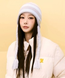 Wacky WiLLy（ワッキーウィリー）の「[GISELLEジゼル着用] STRIPE TASSEL BEANIE（ニットキャップ/ビーニー）」