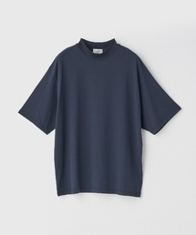 JOHN SMEDLEY（ジョンスメドレー）の「コットン オーバーサイズモックネックTシャツ（Tシャツ/カットソー）」