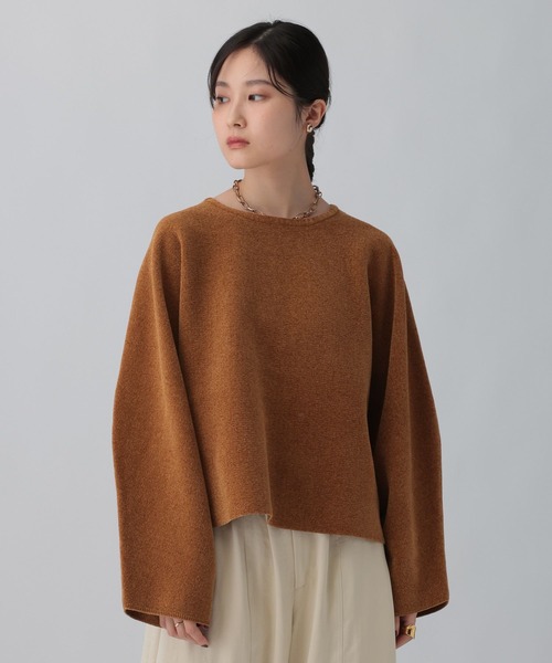 LEPSIM（レプシィム）の「12ゲージモールプルオーバー　608976（ニット/セーター・レディース・イエロー系その他/レッド/ブラウン/ブラック/ブルー・FREE）」の2枚目の写真