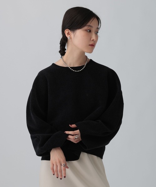 LEPSIM（レプシィム）の「12ゲージモールプルオーバー　608976（ニット/セーター・レディース・イエロー系その他/レッド/ブラウン/ブラック/ブルー・FREE）」の6枚目の写真