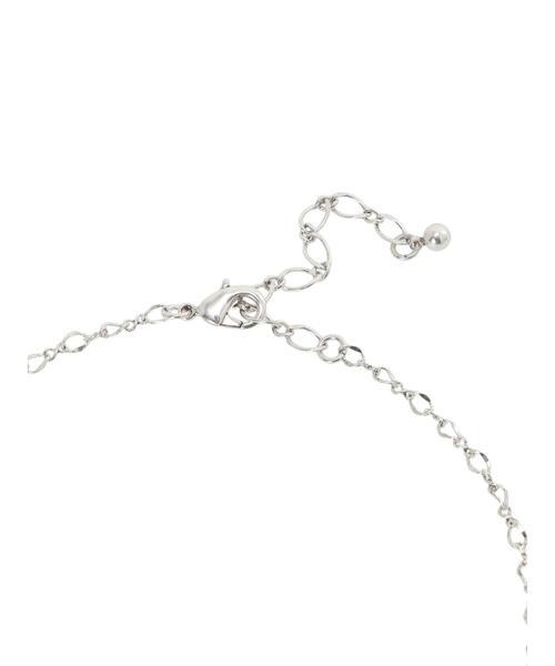 Samansa Mos2（サマンサ モスモス）の「シーリングスタンプ風ネックレス（ネックレス・レディース・シルバー/ゴールド・F）」の5枚目の写真