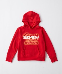 SEVEN2（セブンツー）の「【SEVEN2/セブンツー】キッズ裏起毛 グラフィティロゴ プルオーバーパーカー／ユニセックス（パーカー）」