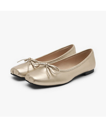 SAPPUN（サプン）の「Ruele Ribbon Flats (1cm)（バレエシューズ）」