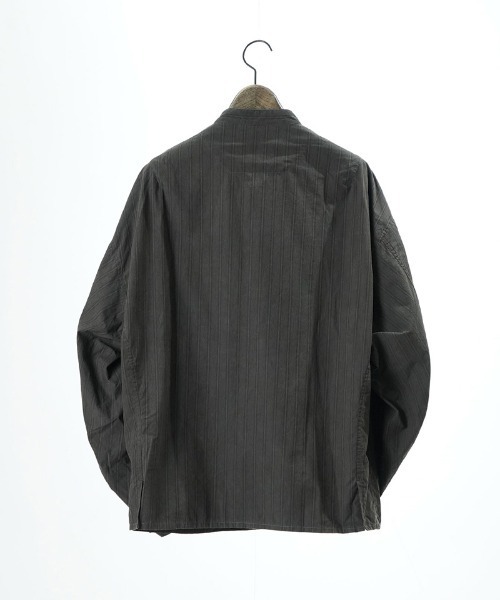 EGO TRIPPING（エゴトリッピング）の「ms6329- SUMISHIRT 墨染スタンドカラーシャツ(616608)（シャツ/ブラウス・メンズ・ストライプ・46/48）」の7枚目の写真