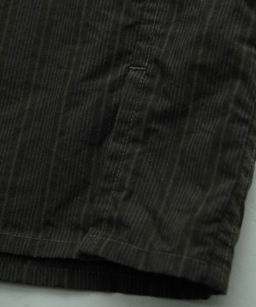 EGO TRIPPING（エゴトリッピング）の「ms6329- SUMISHIRT 墨染スタンドカラーシャツ(616608)（シャツ/ブラウス・メンズ・ストライプ・46/48）」の4枚目の写真