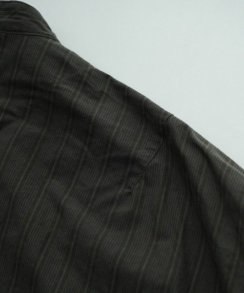 EGO TRIPPING（エゴトリッピング）の「ms6329- SUMISHIRT 墨染スタンドカラーシャツ(616608)（シャツ/ブラウス・メンズ・ストライプ・46/48）」の5枚目の写真