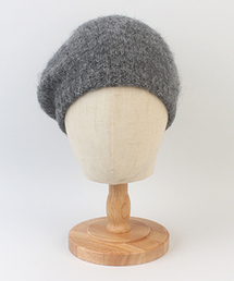 UNIVERSAL CHEMISTRY（ユニバーサルケミストリー）の「ウールグレー ニットベレー帽（ハンチング/ベレー帽）」
