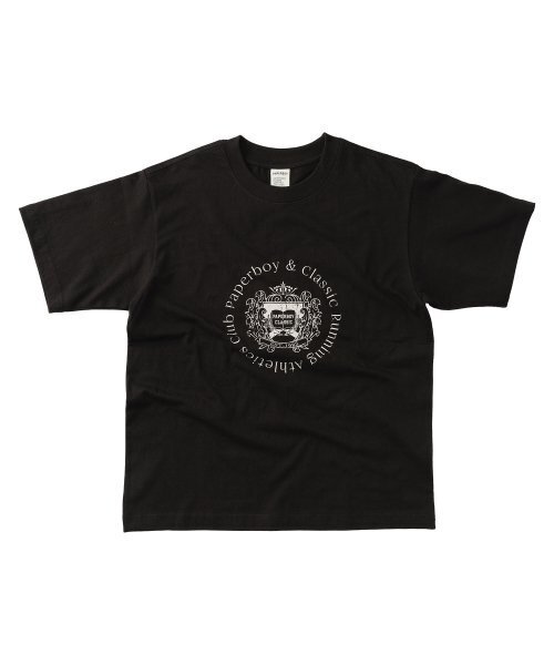 PAPERBOY(ペーパーボーイ)の「カウンティ 半袖Tシャツ-ブラック(Tシャツ/カットソー・レディース・その他・LARGE/MEDIUM/SMALL/X-LARGE)」の1枚目の写真