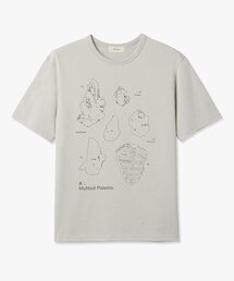ジェムストーン 半袖Tシャツ (ベージュ)