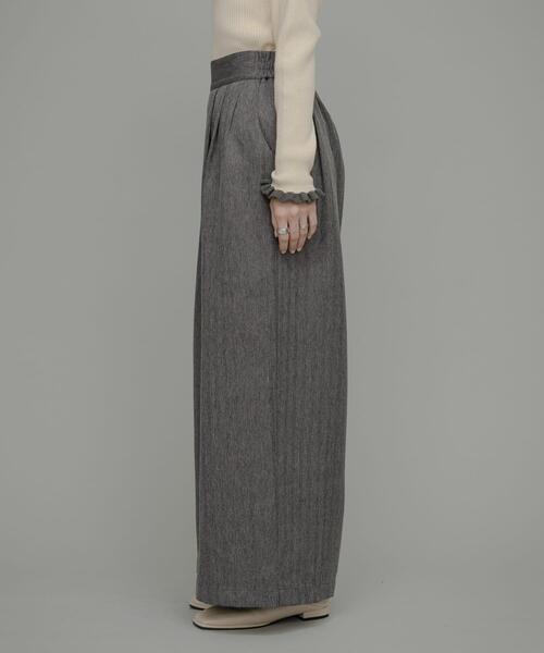 URBAN RESEARCH Sonny Label(アーバンリサーチサニーレーベル)の「ウォッシャブルワイドタックイージーパンツ(その他パンツ・レディース・グレー系その他/ブラック/ブラウン・36/38)」の16枚目の写真