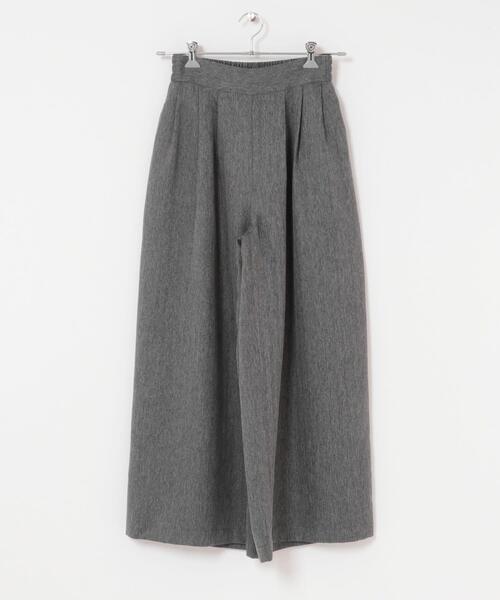URBAN RESEARCH Sonny Label(アーバンリサーチサニーレーベル)の「ウォッシャブルワイドタックイージーパンツ(その他パンツ・レディース・グレー系その他/ブラック/ブラウン・36/38)」の18枚目の写真