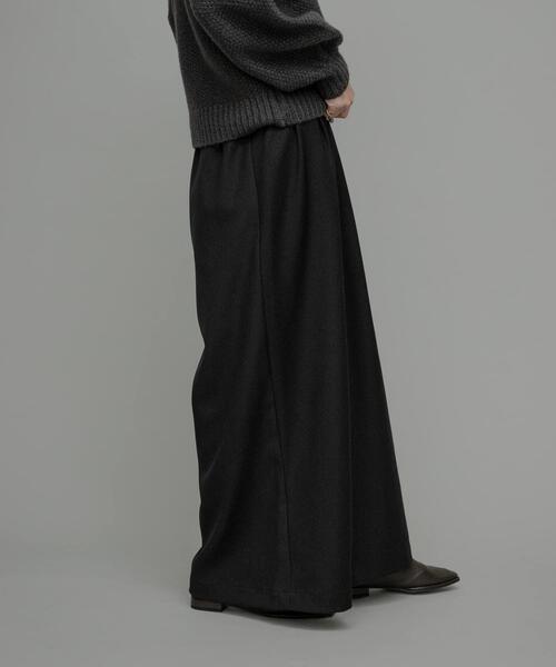 URBAN RESEARCH Sonny Label(アーバンリサーチサニーレーベル)の「ウォッシャブルワイドタックイージーパンツ(その他パンツ・レディース・グレー系その他/ブラック/ブラウン・36/38)」の22枚目の写真
