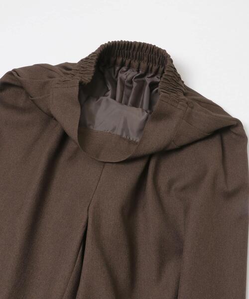URBAN RESEARCH Sonny Label(アーバンリサーチサニーレーベル)の「ウォッシャブルワイドタックイージーパンツ(その他パンツ・レディース・グレー系その他/ブラック/ブラウン・36/38)」の4枚目の写真
