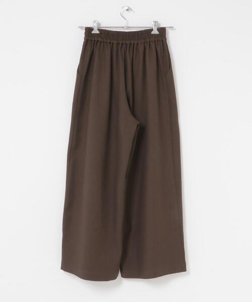 URBAN RESEARCH Sonny Label(アーバンリサーチサニーレーベル)の「ウォッシャブルワイドタックイージーパンツ(その他パンツ・レディース・グレー系その他/ブラック/ブラウン・36/38)」の5枚目の写真