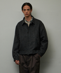 LEARVE（ルアブ）の「チャイニティバードアイツイードウールブルゾン（MA-1）」