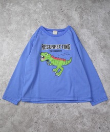 DILASH | 恐竜プリント長袖Tシャツ(Tシャツ/カットソー)