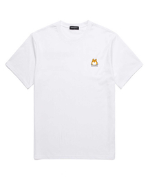 ウェルシュコーギー オーバーサイズ 半袖Tシャツ (VNDTS213) ホワイト
