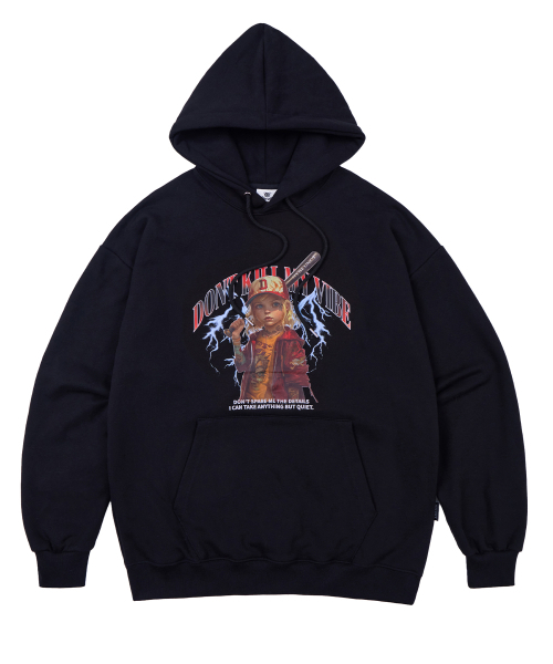 DYSFUNCT(ディスファンクト)の「DONT KILL MY VIBE HOODIE(BLACK)(パーカー・レディース・その他・LARGE/MEDIUM)」の1枚目の写真