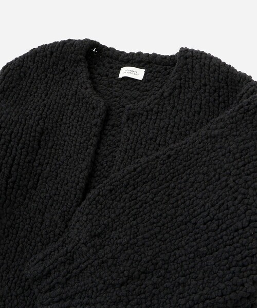 Saturdays NYC（サタデーズ ニューヨークシティ ）の「Halle Hand Woven Cardigan  | WOMEN（カーディガン/ボレロ・レディース・オリーブ/ブラック・M/S）」の20枚目の写真