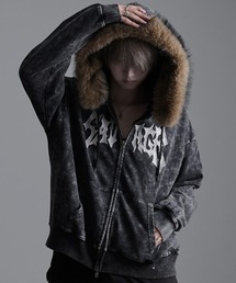 SILVER BULLET（シルバーバレット）の「『SILVER BULLET SELECT AP/シルバーバレットセレクト』フェイクファー付き長袖ZIPパーカー（パーカー・メンズ）」