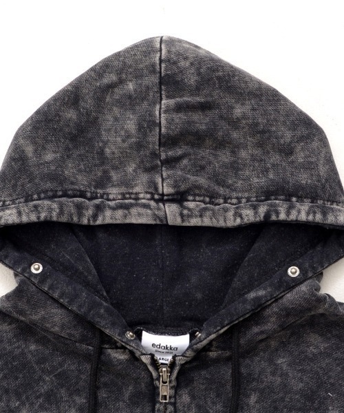 SILVER BULLET（シルバーバレット）の「『SILVER BULLET SELECT AP/シルバーバレットセレクト』フェイクファー付き長袖ZIPパーカー（パーカー・メンズ・ブラック/チャコール・M/L）」の8枚目の写真