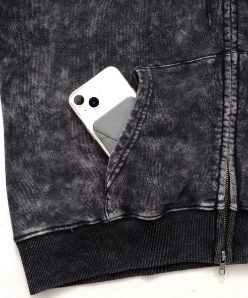 SILVER BULLET（シルバーバレット）の「『SILVER BULLET SELECT AP/シルバーバレットセレクト』フェイクファー付き長袖ZIPパーカー（パーカー・メンズ・ブラック/チャコール・M/L）」の11枚目の写真