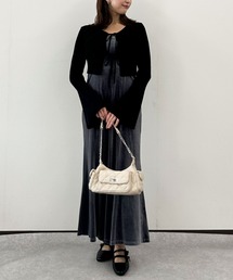 archives | ランダムリブニットカーデ×ベロアキャミワンピースＳＥＴ(ワンピース)