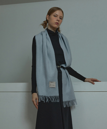 WHITE PROJECT（ホワイトプロジェクト）の「[Gift Box]_cashmere muffler_sky bue_Unisex（マフラー）」